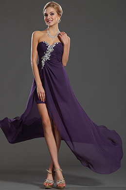 Sweetheart Neck Long Evening Dress