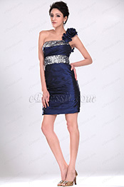 Navy Blue Party Dress Cocktail Dress