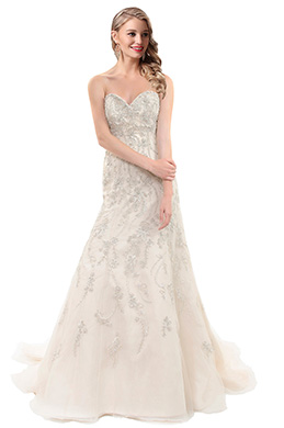 Strapless Sweetheart Mermaid Wedding Dress