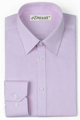 Custom Lavender Non-iron Dress Shirt