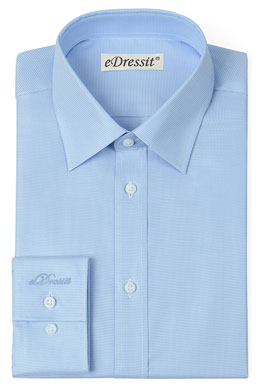 Custom Blue Dress Formal Shirt
