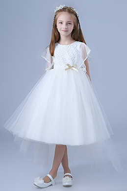 Robe de Fille Blanche Robe de Princesse