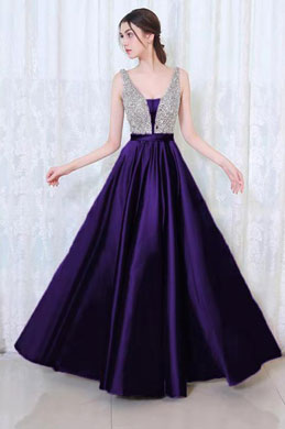Chic Sleeves Women Dress Evening Dress