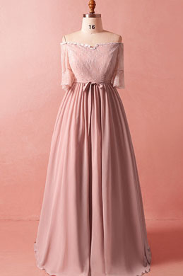 Off Shoulder Lace Long Plus Size Dress Women Dress