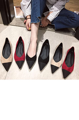 Женские туфли с закрытым носком