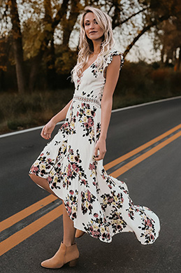 Sexy Deep V Cut Holiday Dress Daily Dress