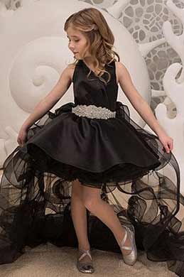 PRESALE!!! Black Wedding Flower Girl Dress