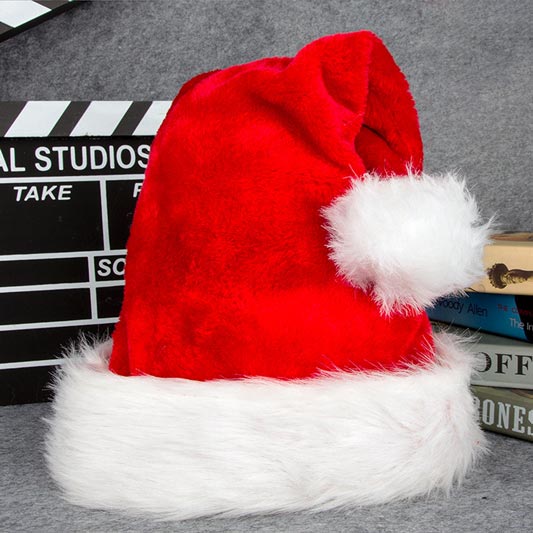 Lovely Red Festival Santa Claus Hat Holiday Christmas Hat