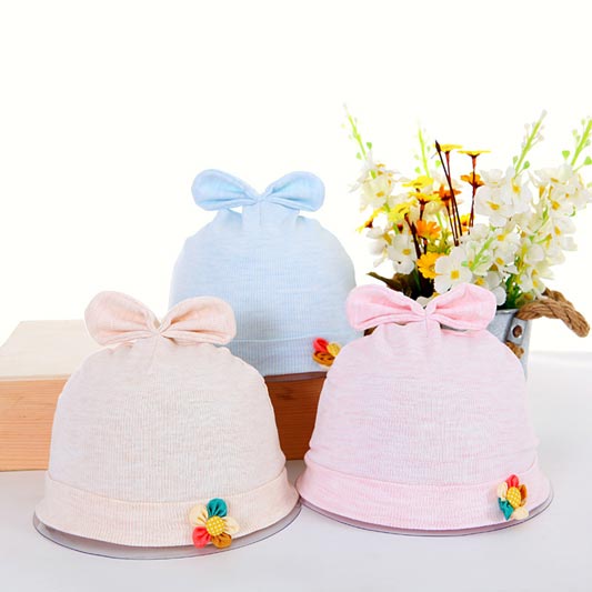 Newborn Baby Hats  Baby Boys Girls Infant Unisex Cotton Caps