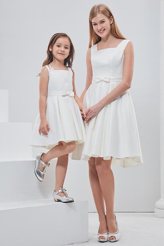 New Mommy and Me Matching Dress for Mother and Daughter
