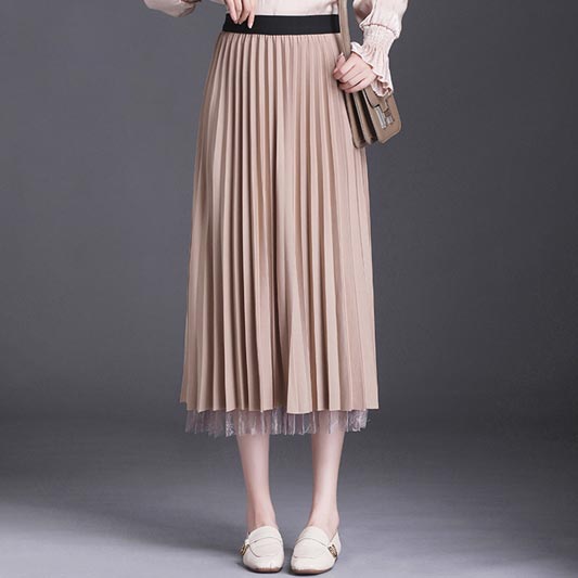 New Women Lace Tulle Rock Summer Party Skirt Dress