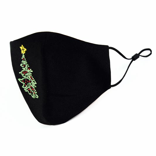 Christmas Washable Reusable&Adjustable Cloth Face Mask with Pattern
