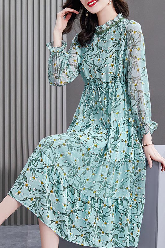 New Women Floral Printed Summer Holiday Maxi Party Dress