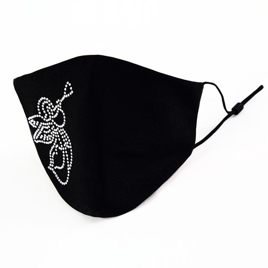 Black Fashion Washable Reusable Protective Face Mask