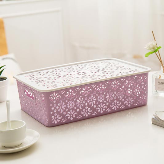 Square unbreakable Storage Dirty Clothes Hollow plastic Sorting Basket