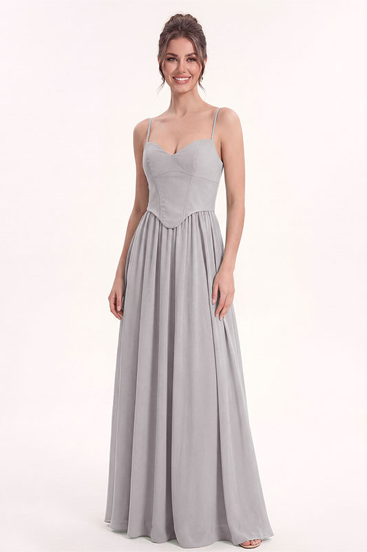 Clara Chiffon A-Line Shawl Bridesmaid Dress