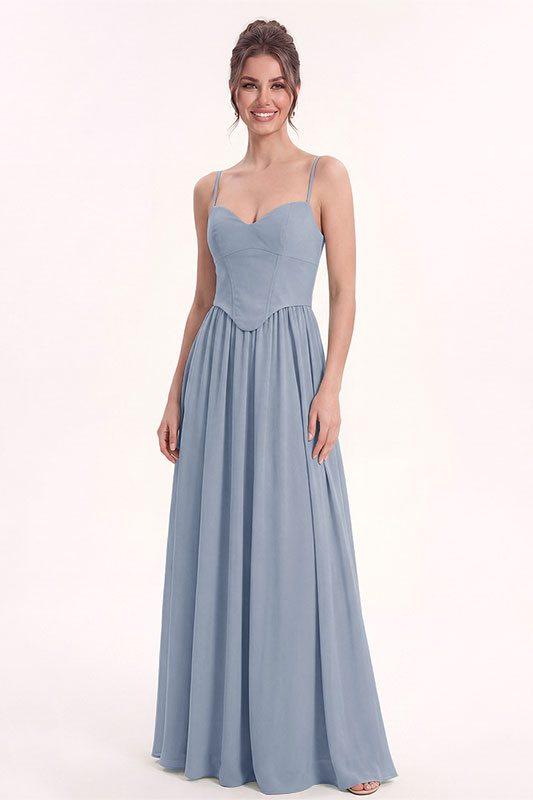 Clara Chiffon A-Line Shawl Bridesmaid Dress