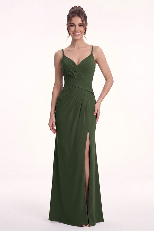 martini olive green bridesmaid dresses Bridesmaid Dress, Bridesmaid Dresses, Olive Green Bridesmaid Dress, Satin Bridesmaid Dress, Silk Bridesmaid Dresses, Infinity Dress Long