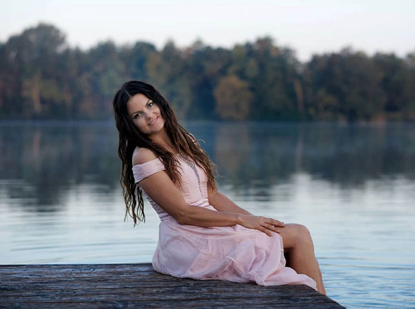 Off the Shoulder Pink Prom Dress